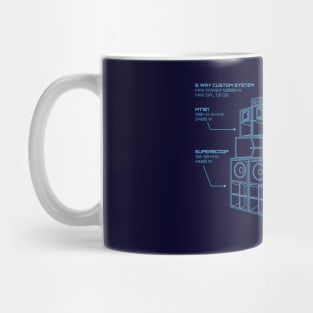 Sound System Diagram Mug